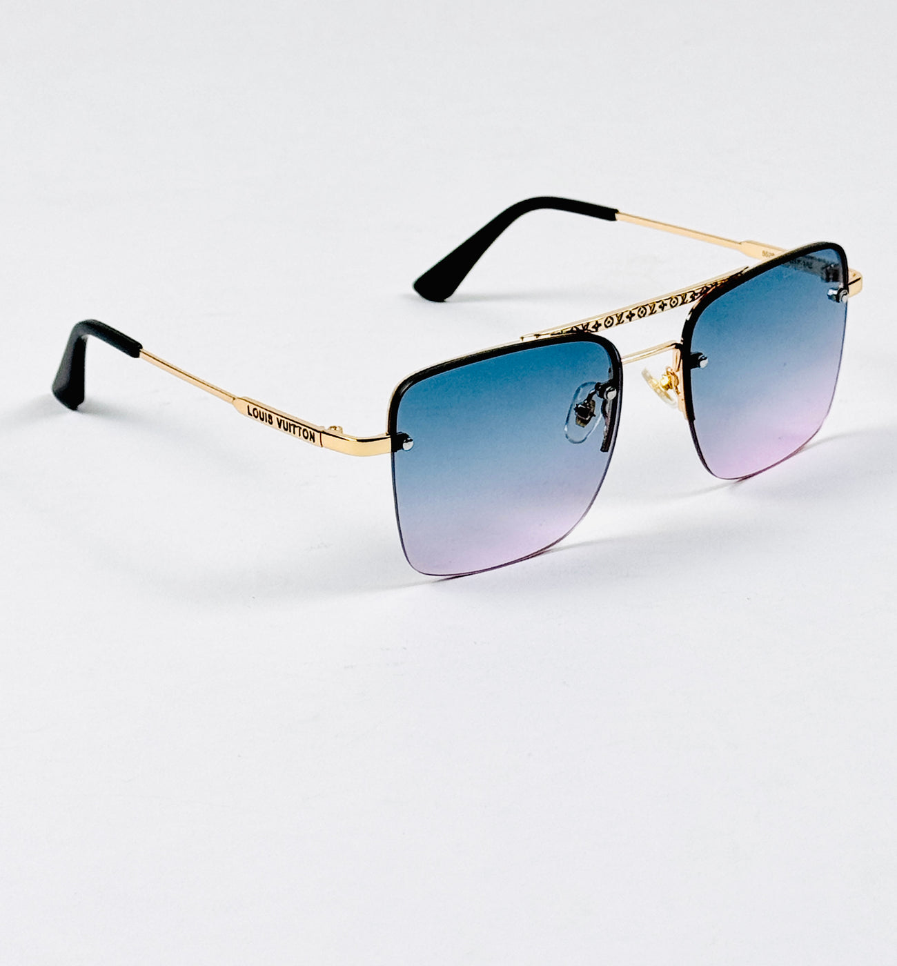 Louis Vuitton – 8528 - 56 – Golden Multi - Metal - Sunglasses – Unisex
