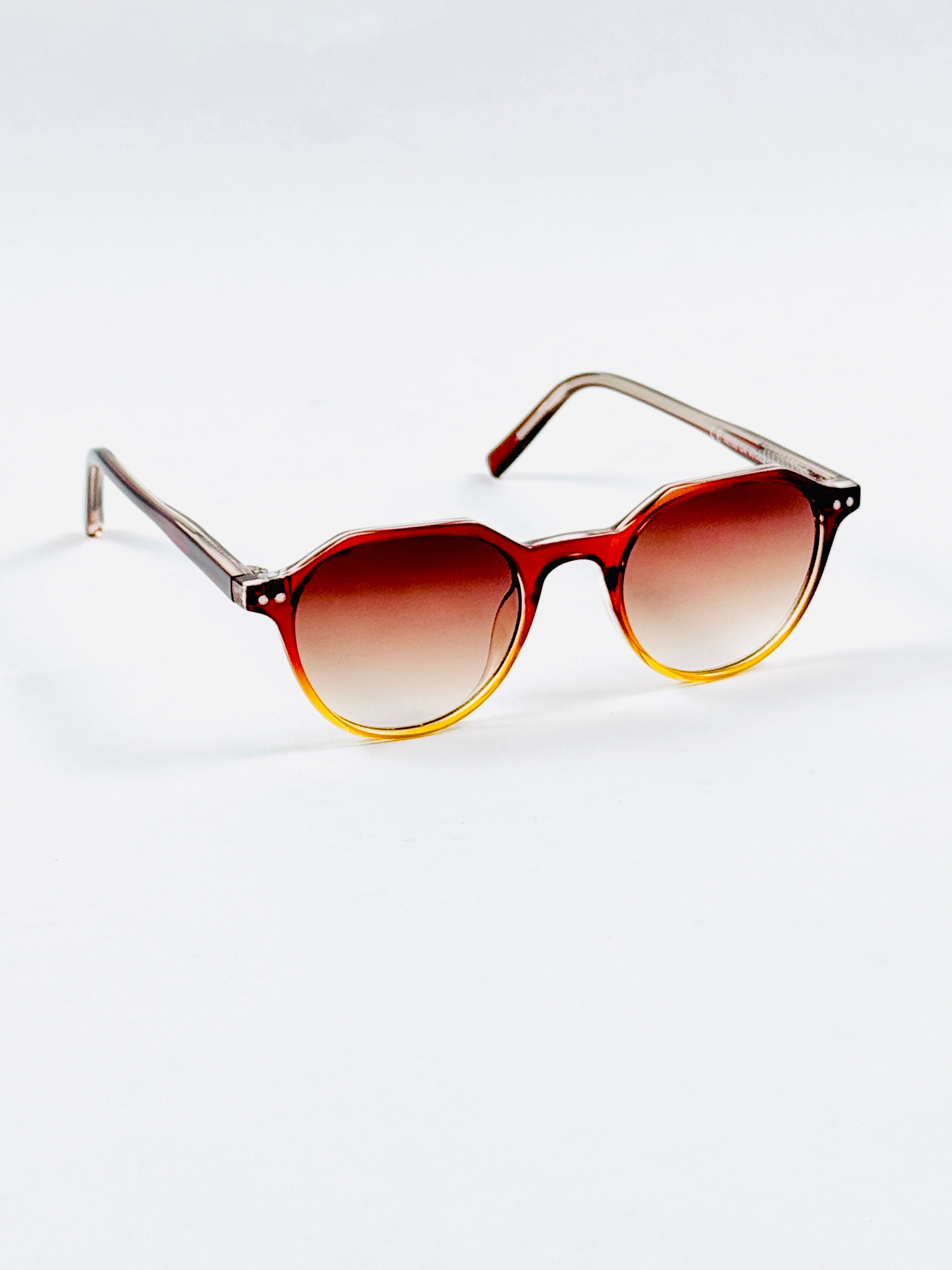 Moscot - 62100 – 47 – Brown Gradient – Acetate – Sunglasses – Unisex