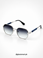 Prada – 284 – 54 – Silver Gradient – Metal – Sunglasses – Unisex