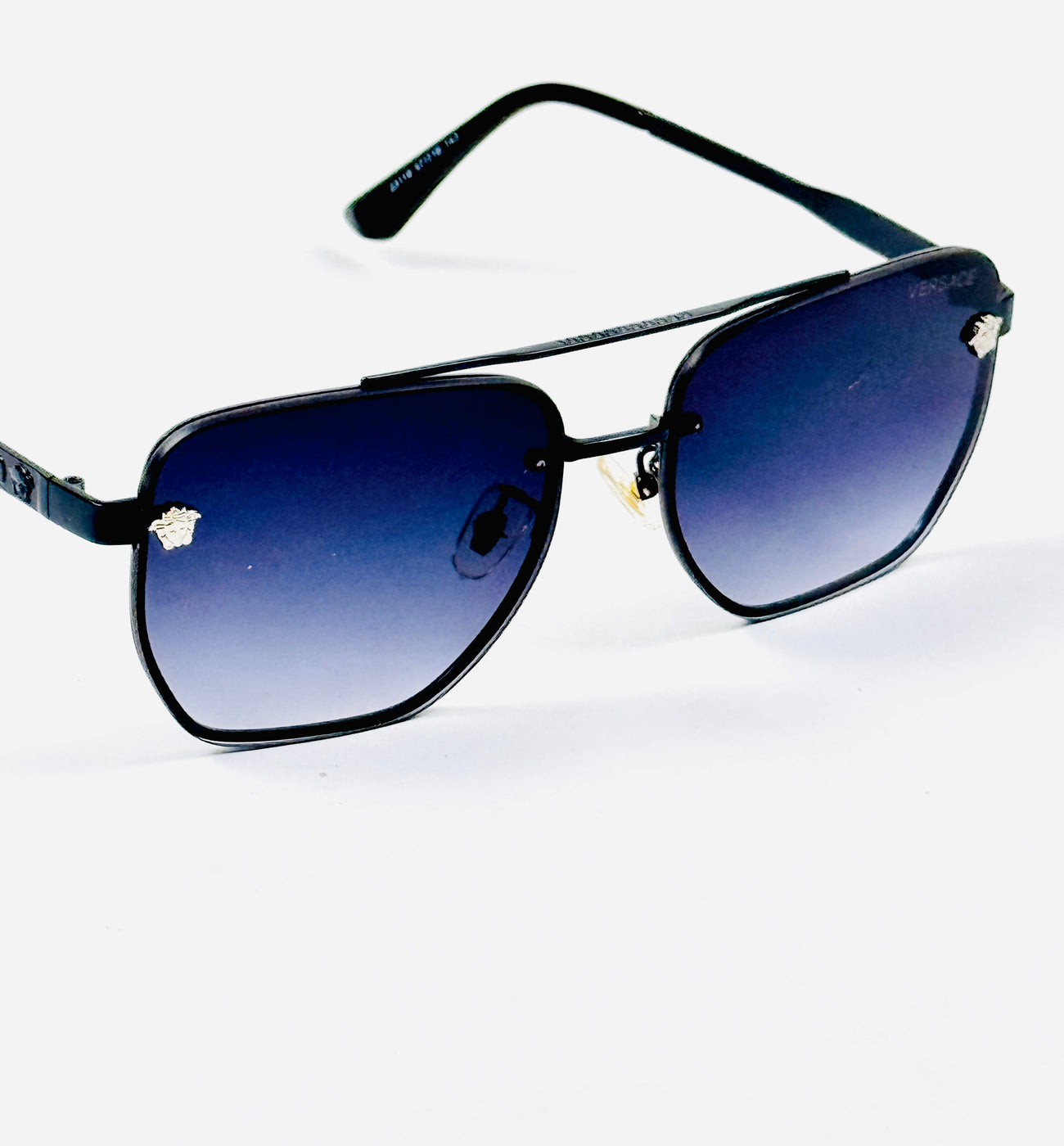 Versace – 23119 – 57 – Black Gradient – Metal – Sunglasses – Unisex