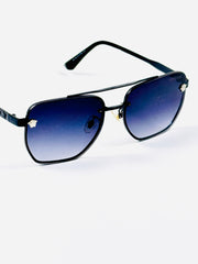 Versace – 23119 – 57 – Black Gradient – Metal – Sunglasses – Unisex