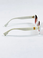 Burberry – 7904 –61 – White Pink – Acetate – Sunglasses – Ladies