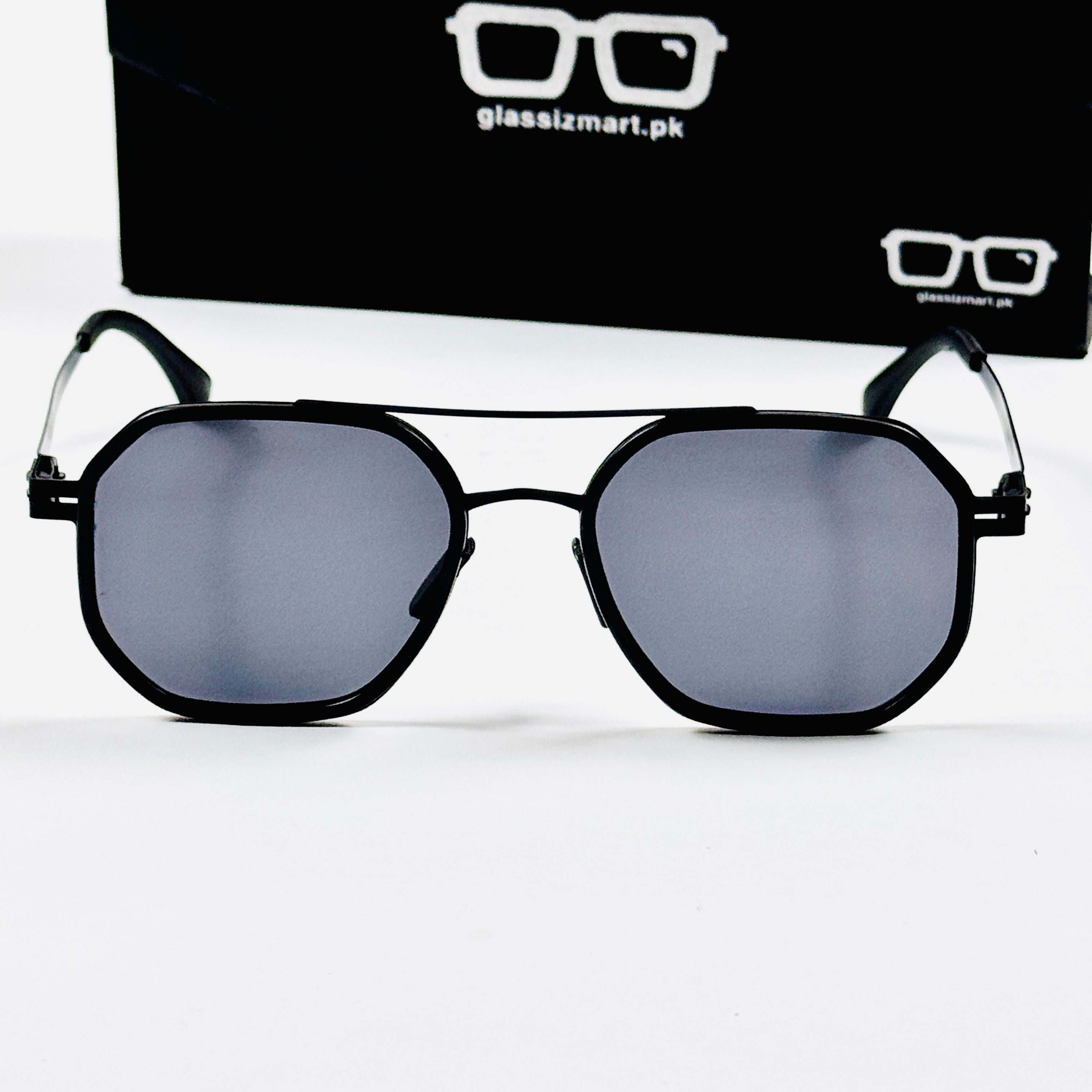 ICI BERLIN – 8022 – 56 – Black –  Metal - Sunglasses – Unisex