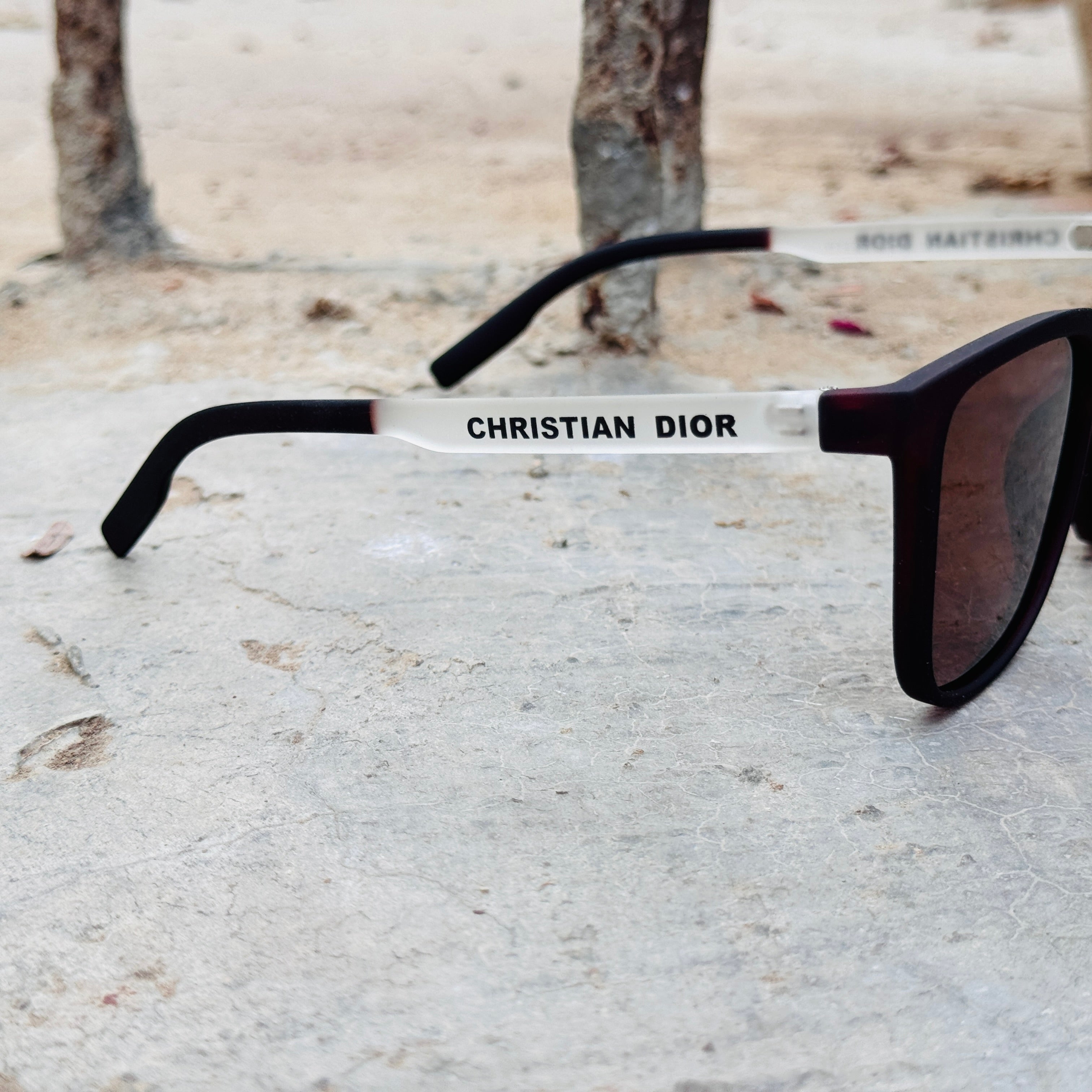 Dior – 2707 - 56 – Brown – Acetate – Sunglasses - Unisex