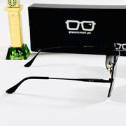 Rayban – 8230 – 57 – Black Green – Metal – Sunglasses – Unisex