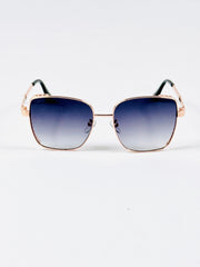 Tees – 2058 – 53 – Rose Gold – Metal – Sunglasses – Ladies