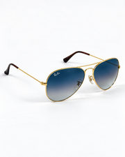 Rayban – 3026 – 59 – Golden Blue Gradient – Metal – Sunglasses – Unisex - Premium