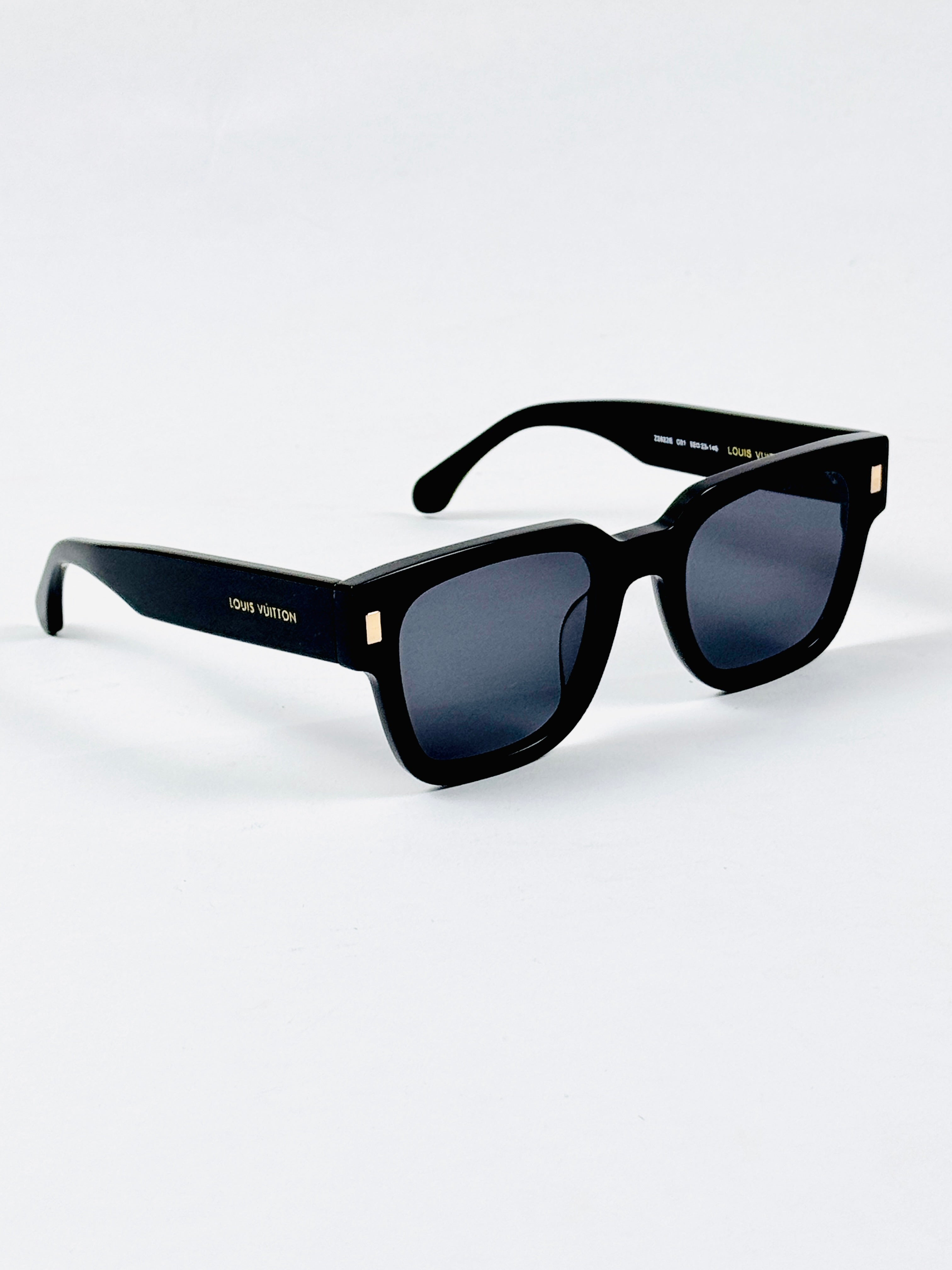 Louis Vuitton – 2622 – 52 – Black –  Acetate - Sunglasses – Unisex - Premium