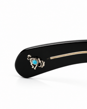 Jacques Marie Mage – STERETT – 52 – Black – Acetate – Sunglasses – Unisex - Premium