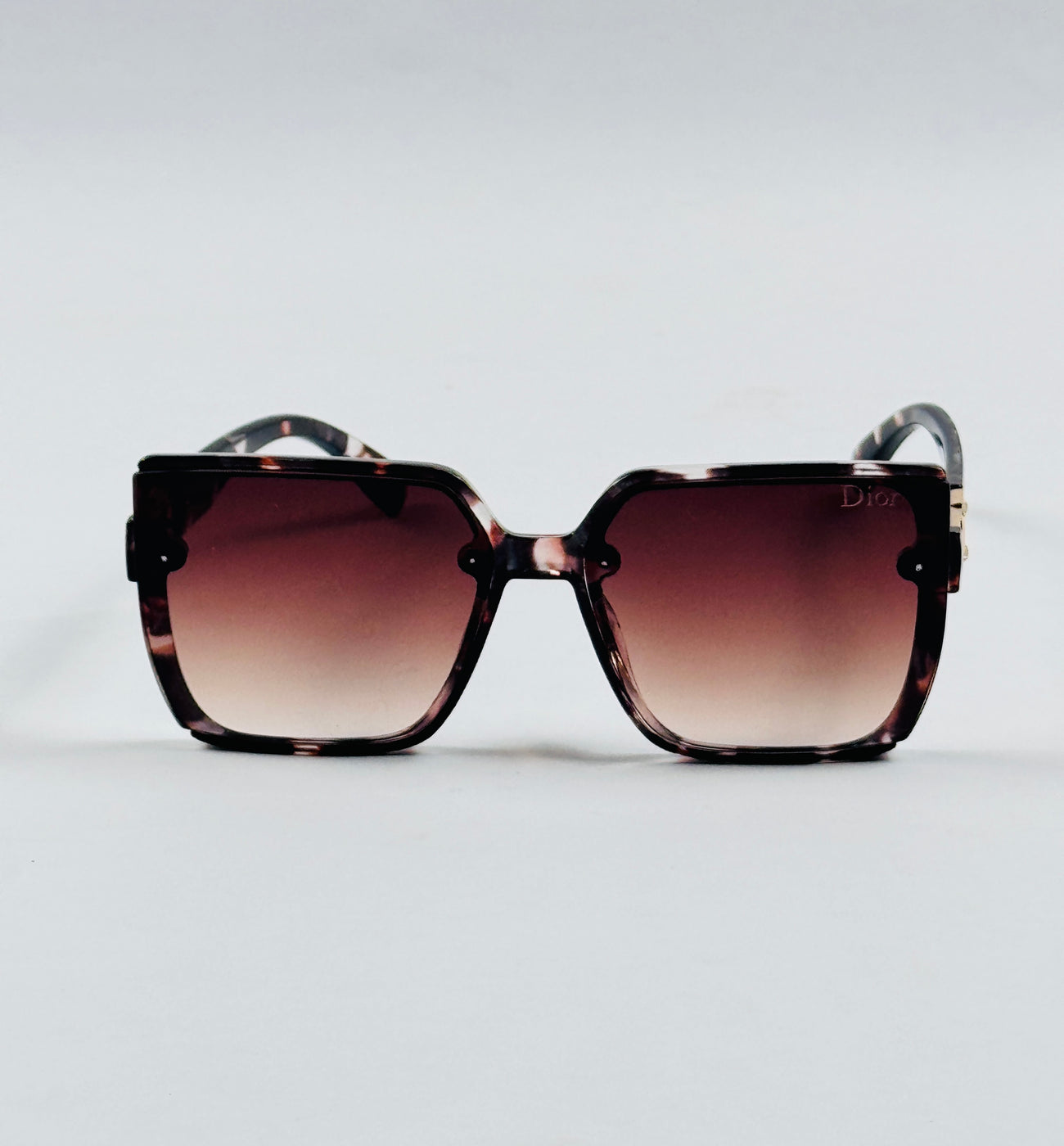 Dior - 36239 – 56 – Tortoise Brown – Acetate – Sunglasses – Ladies