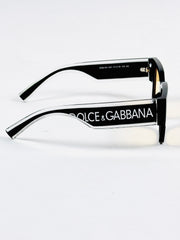 Dolce & Gabbana – 6184 – 51 – Black Yellow – Acetate – Sunglasses – Unisex