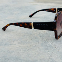 Prada – PR21ws – 60 – Tortoise – Acetate – Sunglasses – Ladies