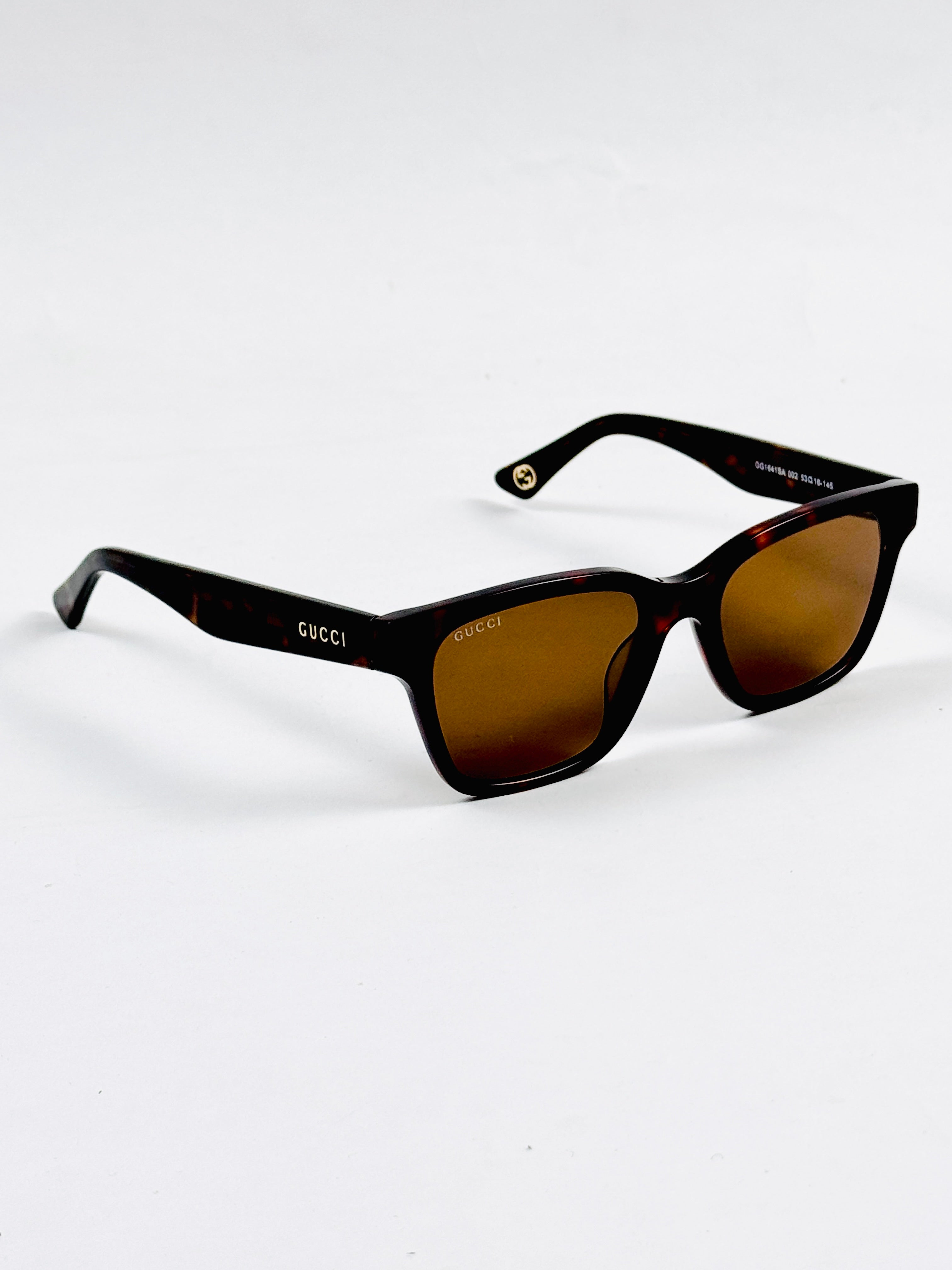 Gucci – 1641 - 53 – Tortoise Brown –  Acetate - Sunglasses – Unisex - Premium