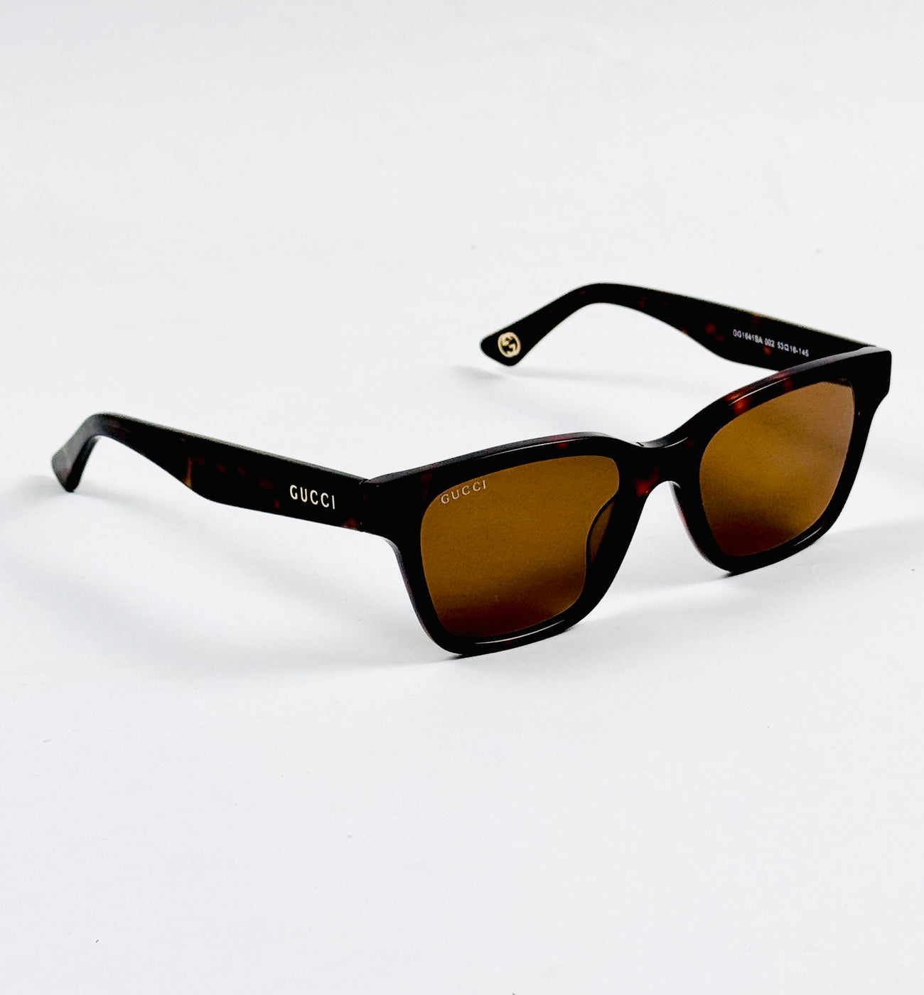 Gucci – 1641 - 53 – Tortoise Brown –  Acetate - Sunglasses – Unisex - Premium