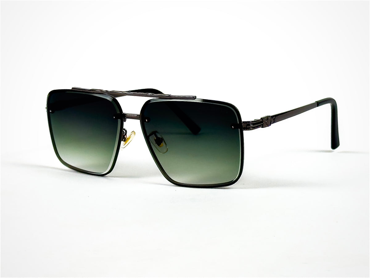 Louis Vuitton – 22332 – 60 – Green Gradient – Metal - Sunglasses – Unisex