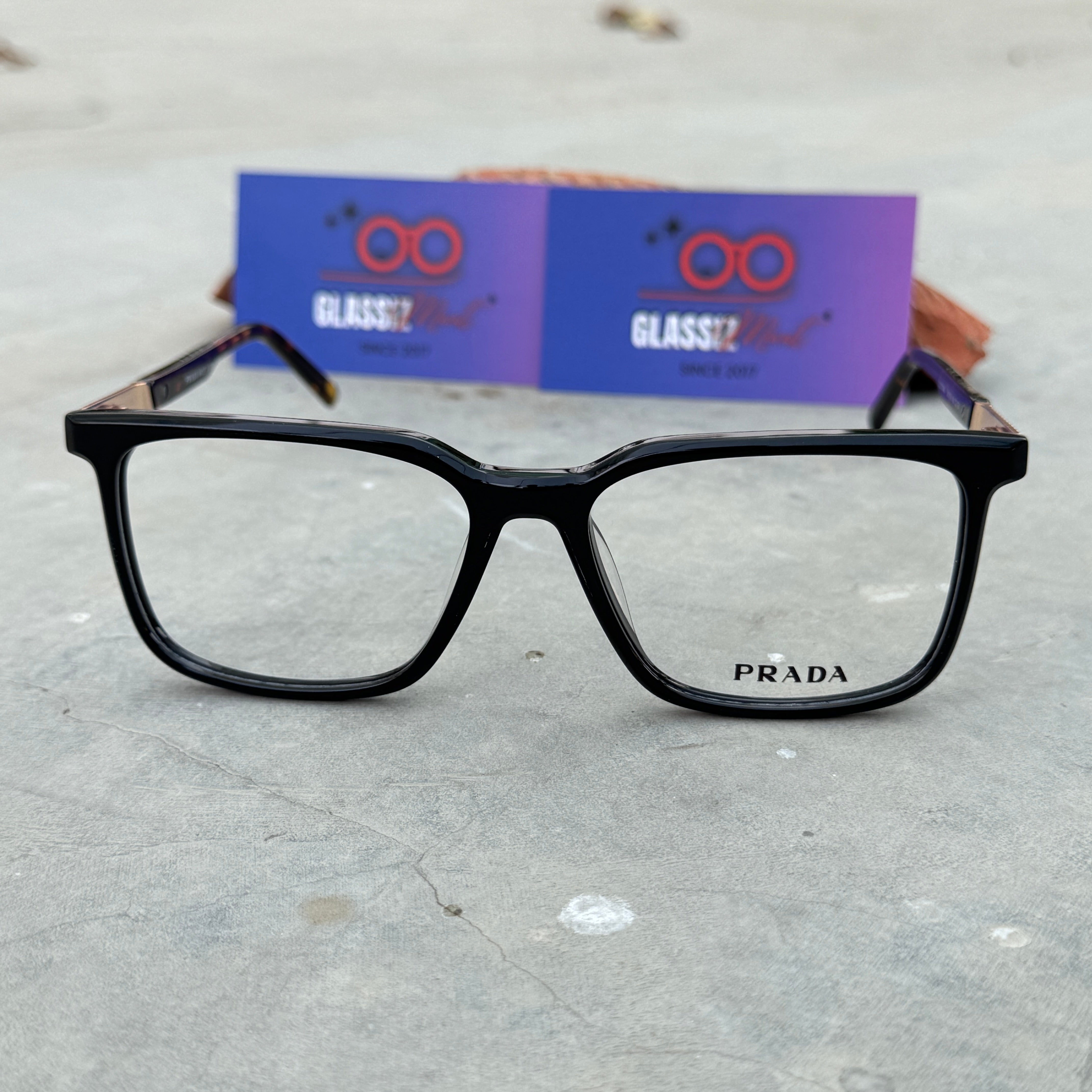Prada – 1334 – 54 – Black Tortoise –  Acetate - Optics – Unisex - Premium