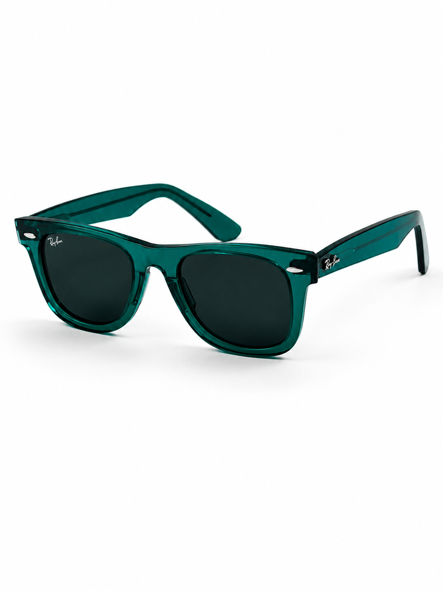RayBan – 2140 – 50 – Green Black –  Acetate- Sunglasses – Unisex - Premium