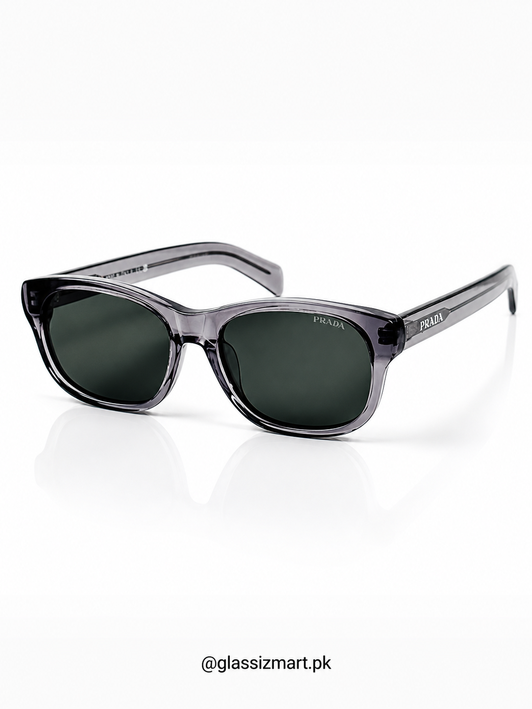 Prada – SPRc13S – 56 – Grey –  Acetate - Sunglasses – Unisex - Premium
