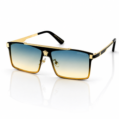 Versace – 22170 – 60 – Golden Multi – Metal – Sunglasses – Unisex