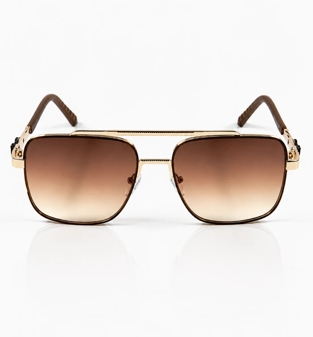 Cartier – 5036 - 52 – Golden Brown – Metal - Sunglasses – Unisex
