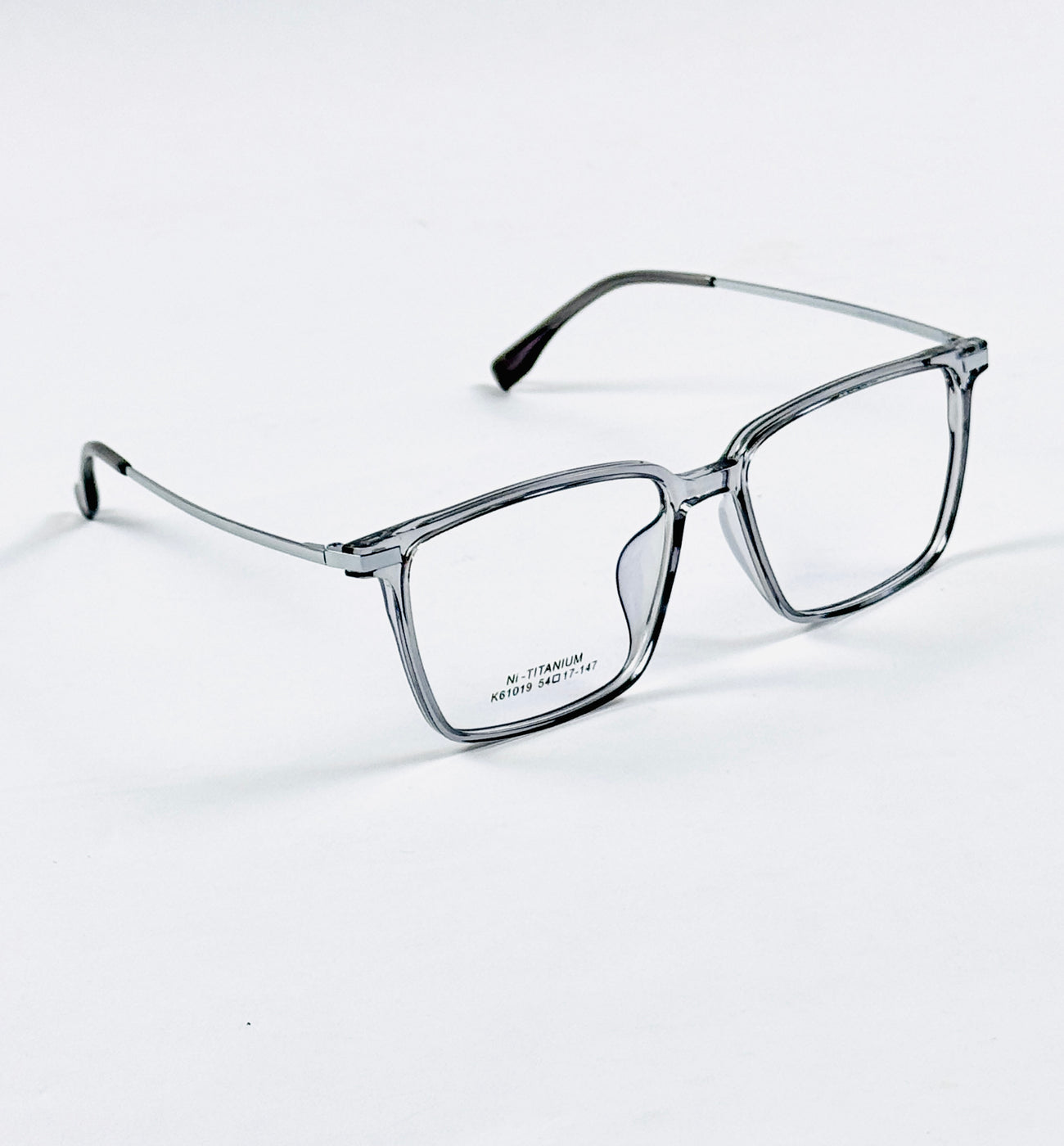 Tr – 61019 - 54 - Silver Grey – Acetate - Metal – Optics - Unisex
