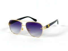 Louis Vuitton – 1708 - 58 –  Golden Black - Metal - Sunglasses – Unisex