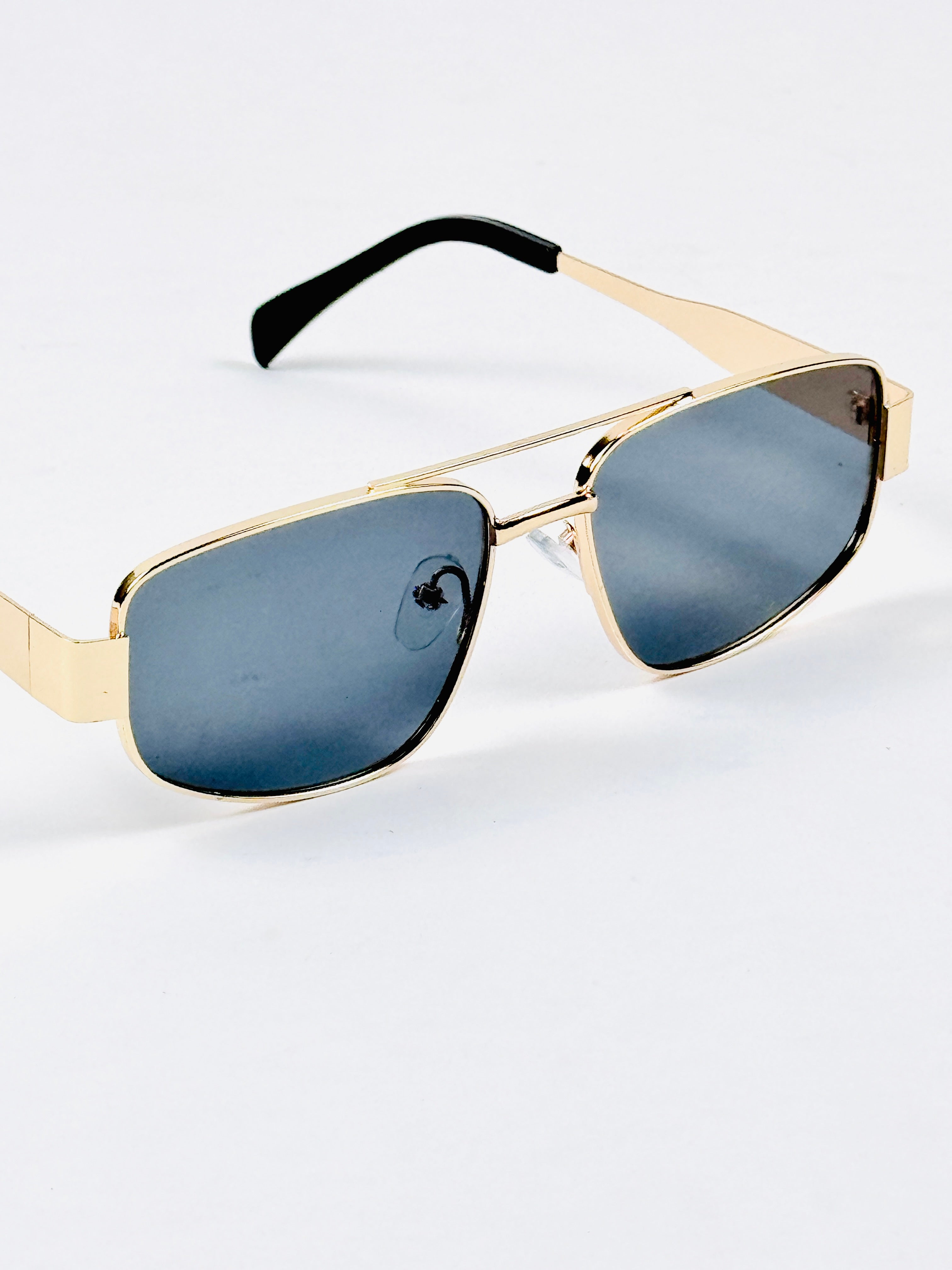 Celine – Triomphe - 55 – Golden Black – Metal – Sunglasses - Unisex
