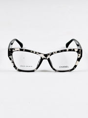 Chanel - 25101 – 55 – Black Textured –  Acetate - Optics – Ladies - Premium