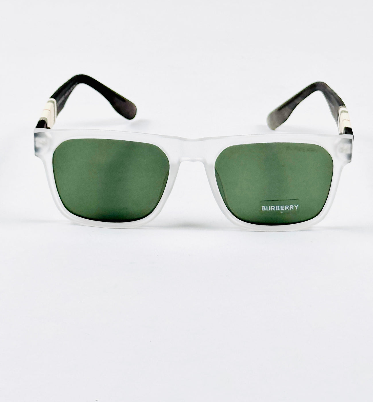 Burberry - 7717 – 53 – White Green – Acetate – Sunglasses – Unisex