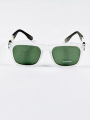 Burberry - 7717 – 53 – White Green – Acetate – Sunglasses – Unisex