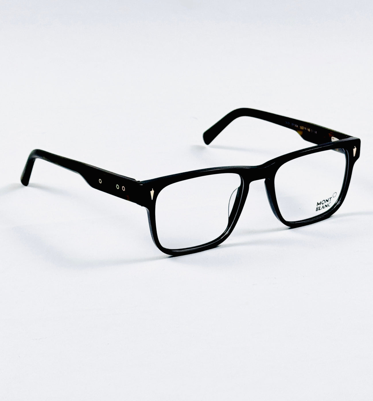 Mont Blanc – 25155 – 53 – Black Tortoise - Acetate - Optics – Unisex - Premium