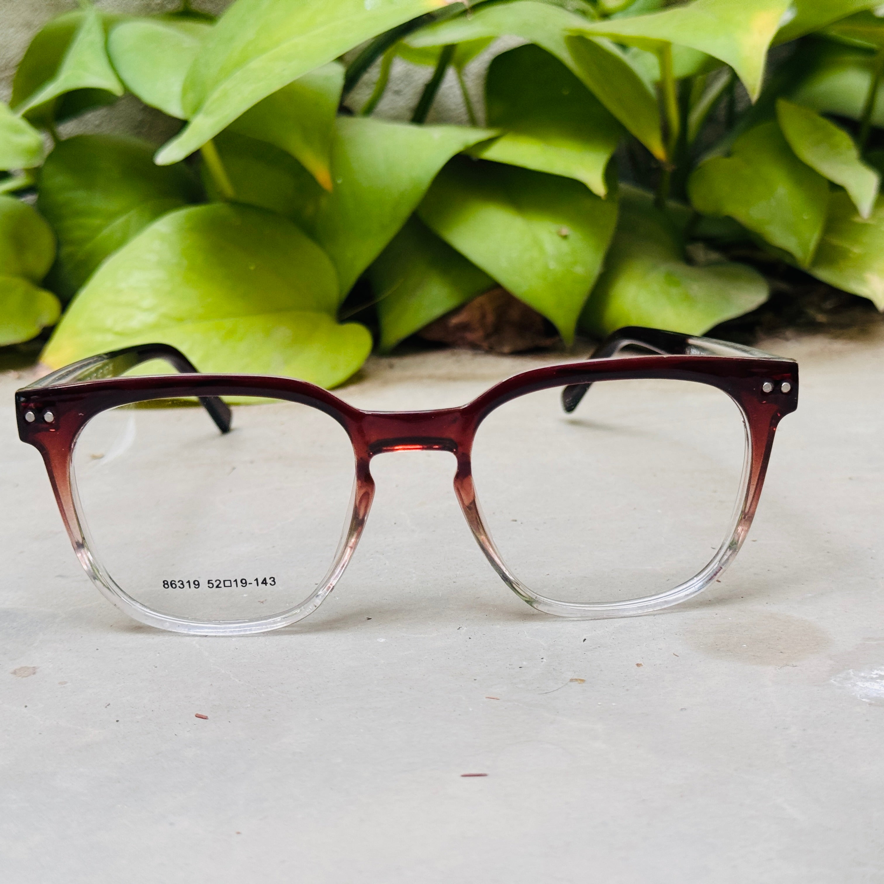 Tumbler – 86319 – 52 – Brown Gradient –  Acetate - Optics – Unisex