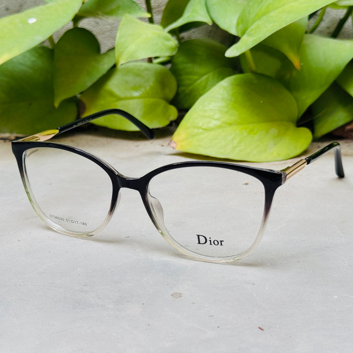 Dior – 96020 – 51 – Black Gradient –  Acetate - Optics – Ladies
