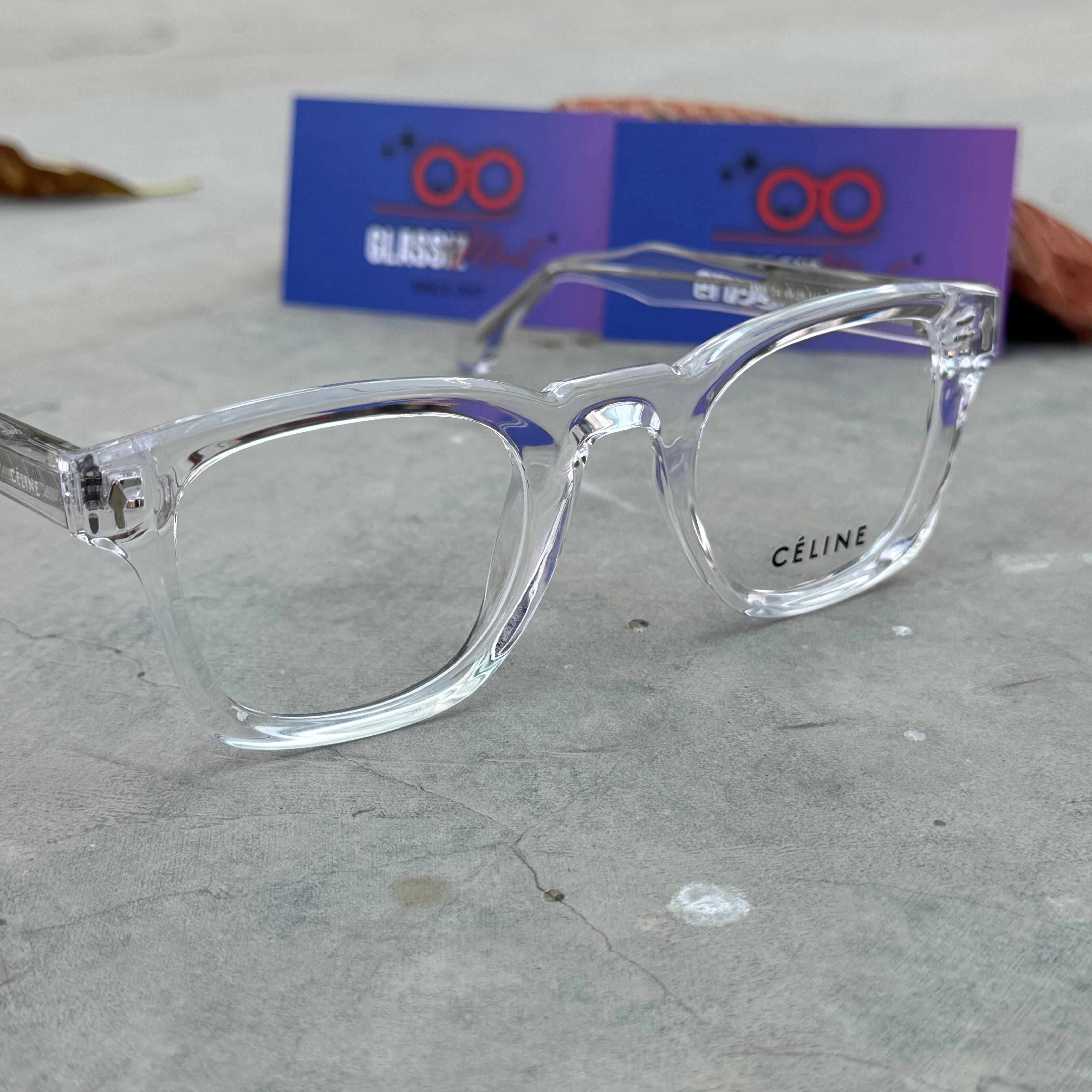 Celine – 9305 – 49 – Transparent –  Acetate - Optics – Unisex - Premium