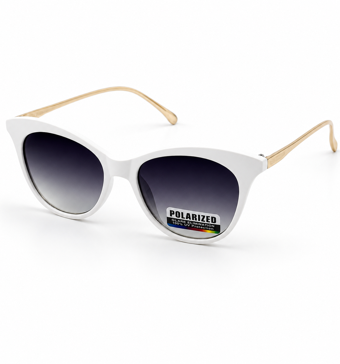 Dior – 9011 – 54 – Golden White – Metal – Sunglasses – Ladies