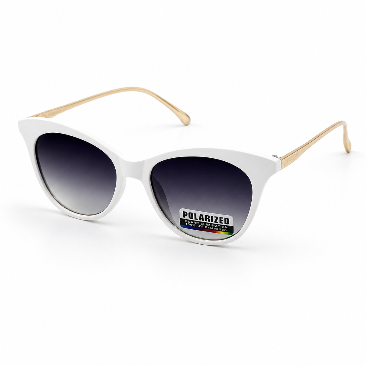Dior – 9011 – 54 – Golden White – Metal – Sunglasses – Ladies