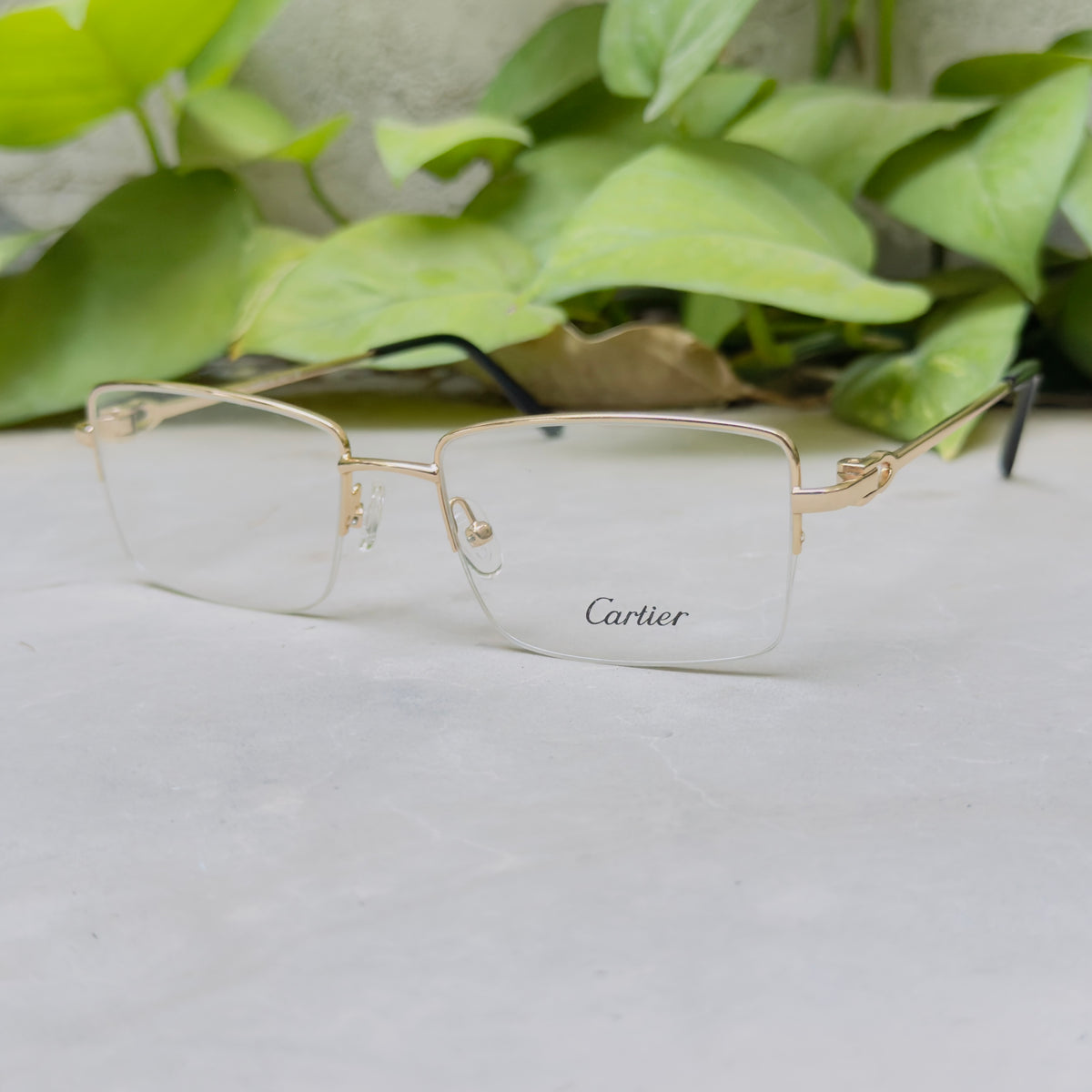 Cartier - 0471 – 54 – Golden - Metal - Optics – Unisex - Premium