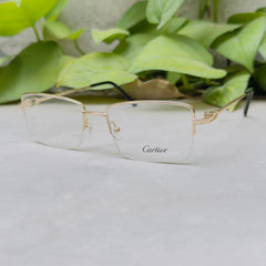 Cartier - 0471 – 54 – Golden - Metal - Optics – Unisex - Premium