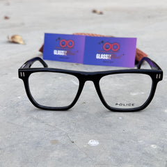 Police – 2501 – 54 – Black - Acetate - Optics – Unisex - Premium