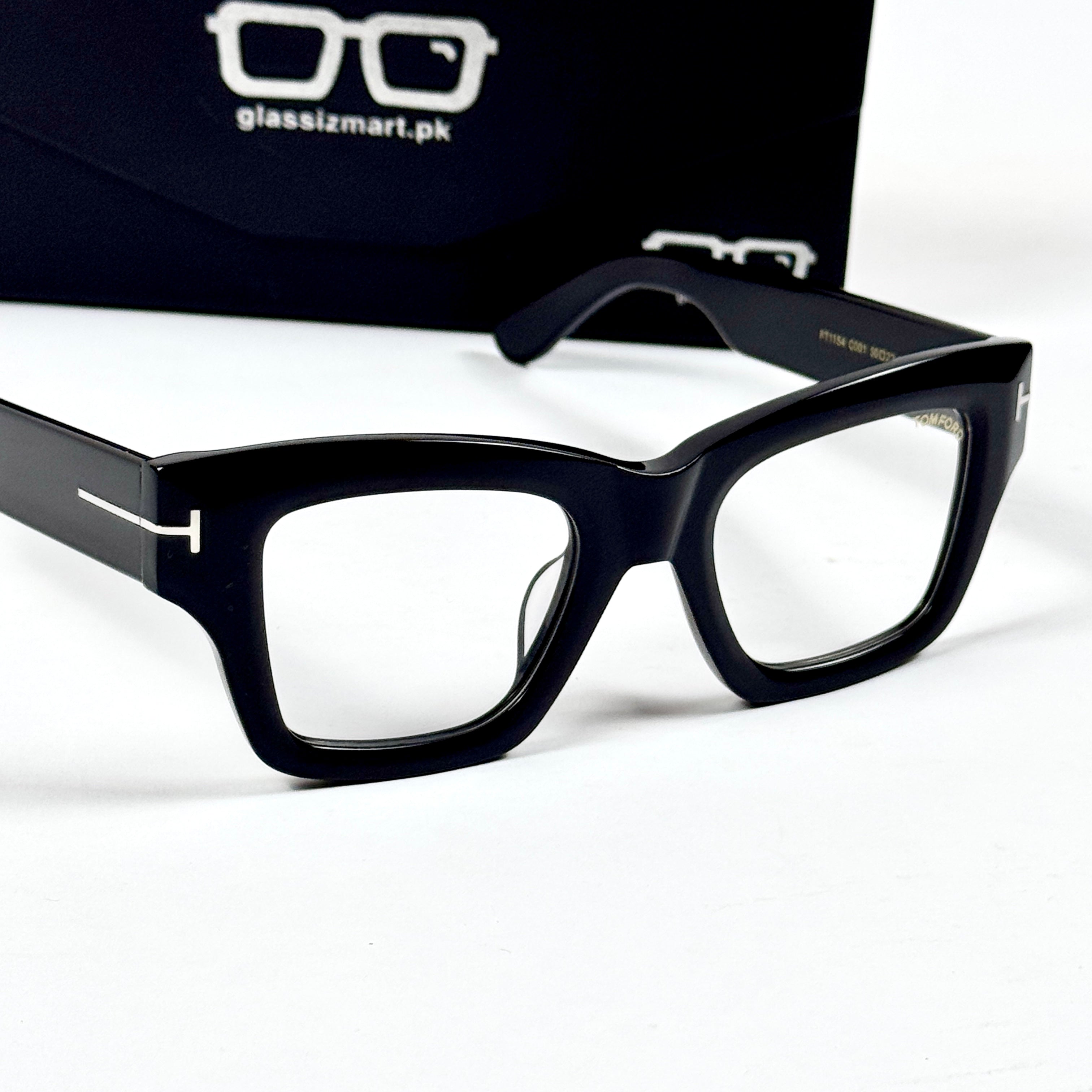 Tom Ford – 1154 – 50 – Black –  Acetate - Optics – Unisex - Premium