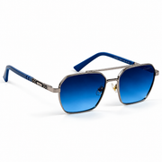Cartier – 58443 – 54 – Blue – Metal – Sunglasses – Unisex