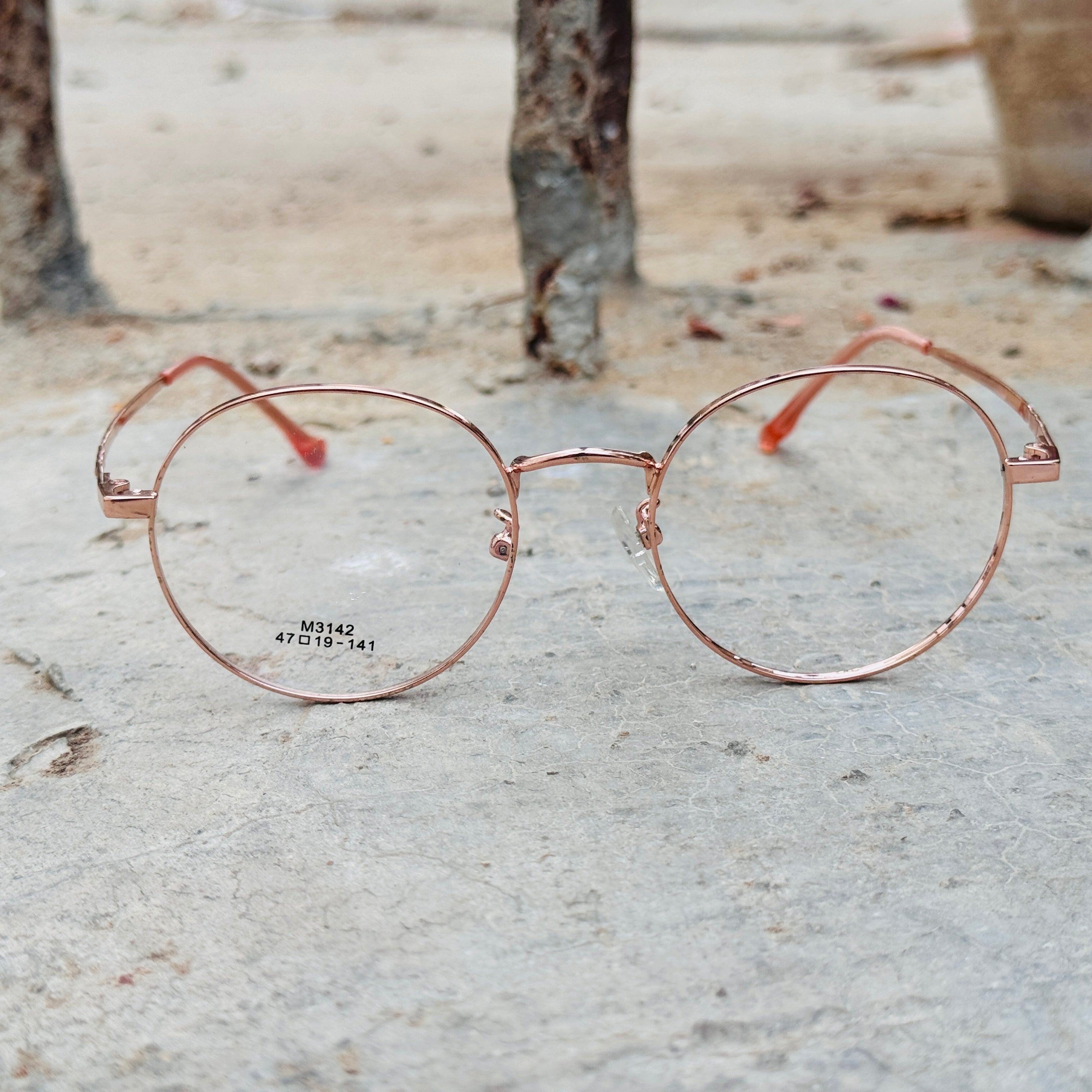 Dior – 3142 – 47 - Rose Gold – Metal – Optics – Ladies