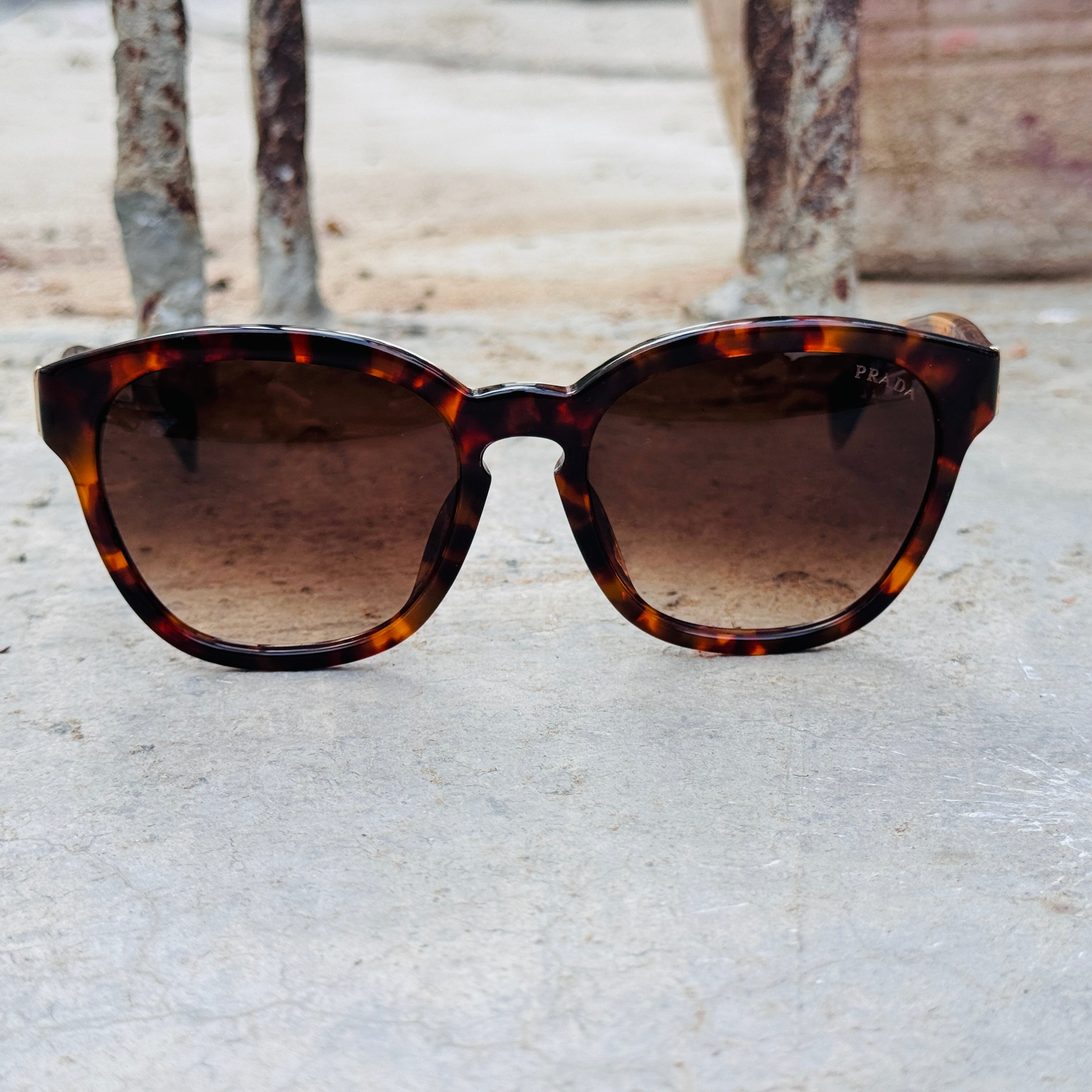 Prada – 17rs - 57 – Tortoise - Acetate - Sunglasses – Unisex - Premium