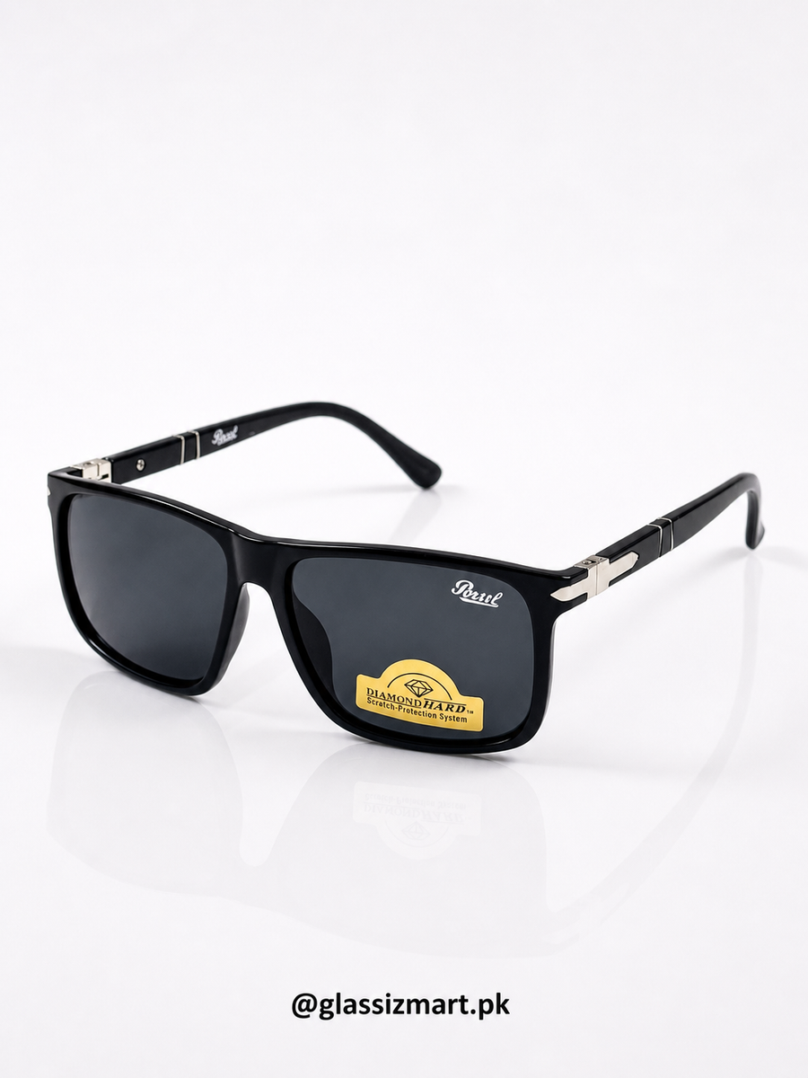Persol – 4229 - 52 - Black – Acetate - Sunglasses – Unisex