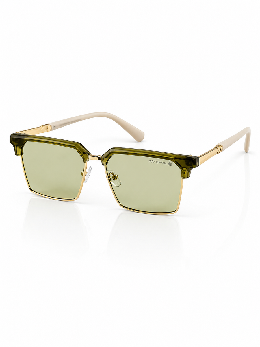Maybach – 3638 – 56 – Golden Green - Acetate - Metal - Sunglasses – Unisex