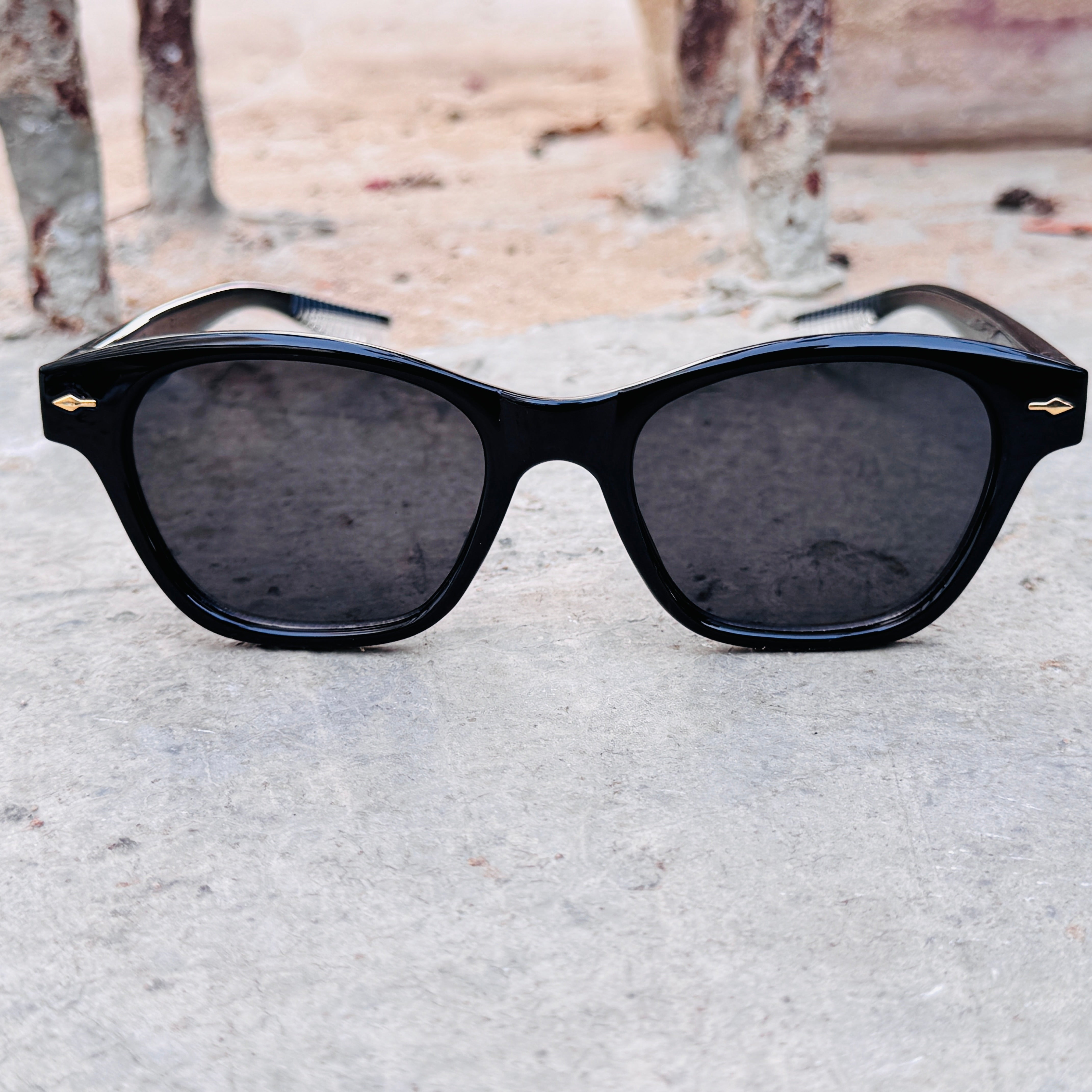 Moscot – 65013 – 50 - Black – Acetate  – Sunglasses - Unisex