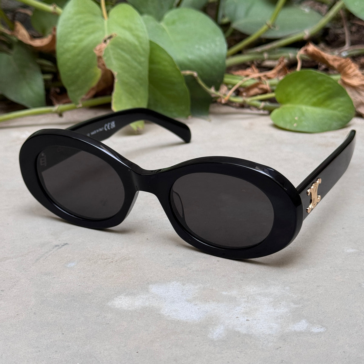 Celine – 40194 - 52 – Black – Acetate - Sunglasses – Ladies - Premium