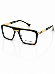 Emporio Armani – 120722 - 54 – Tortoise Golden - Metal - Acetate - Optics – Unisex - Premium
