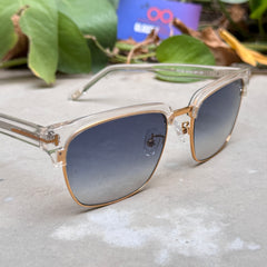 Tom Ford – 1290 - 56 - Transparent Blue Gradient – Acetate - Metal - Sunglasses – Unisex - Premium