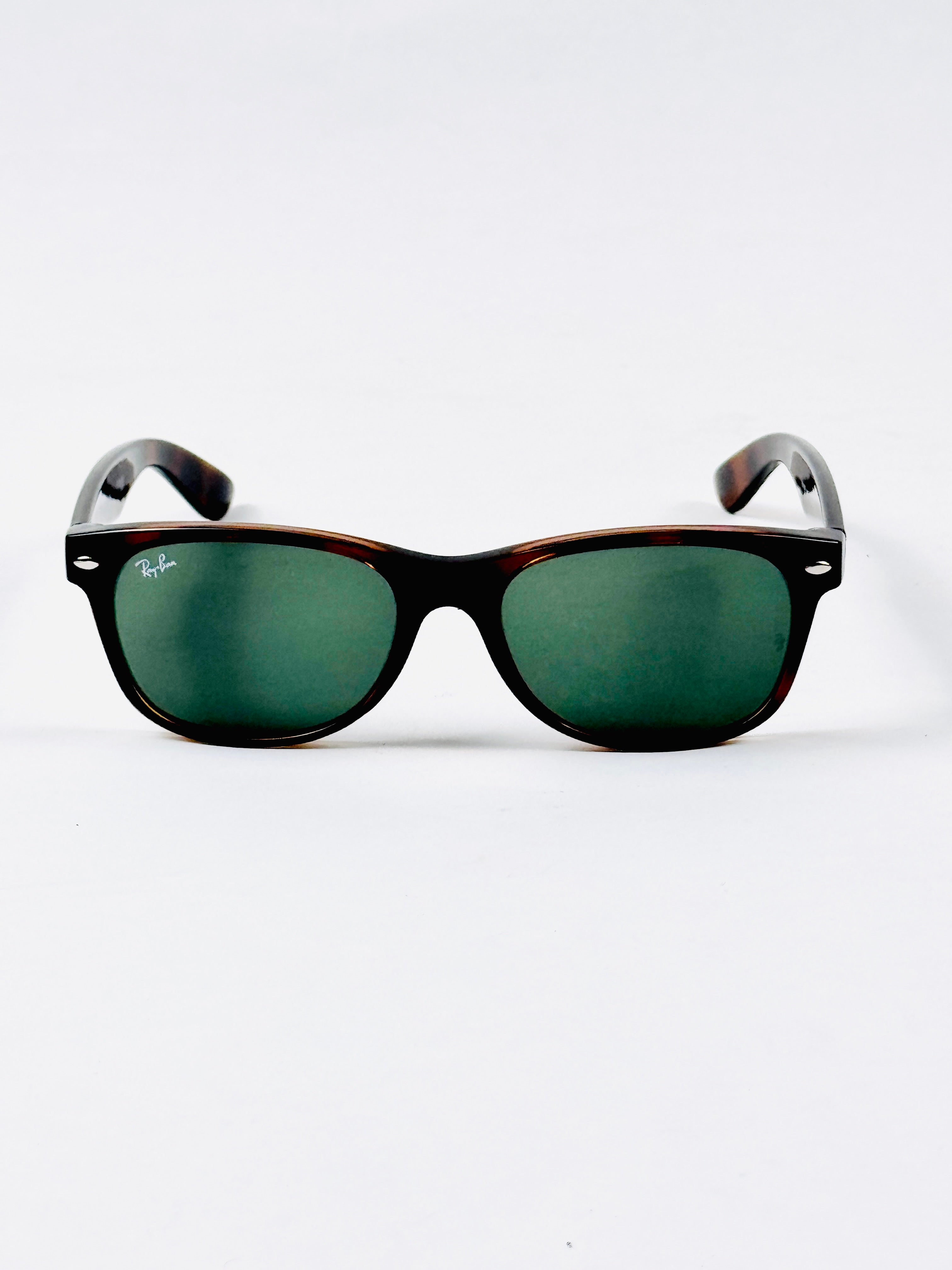 RayBan – 2132 – 55 – Tortoise Green –  Acetate - Sunglasses – Unisex - Premium